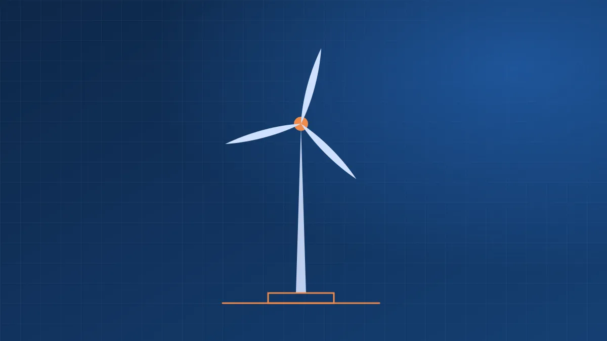 Móng trụ turbine điện gió 4.2 MW tại Bến Tre
